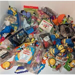 Huge Lot McDonalds Happy Meal Toys Wendy's Burger King Disney Minions 10#